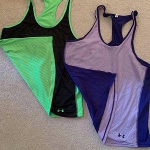 Under Armour racer tank sleeveless top